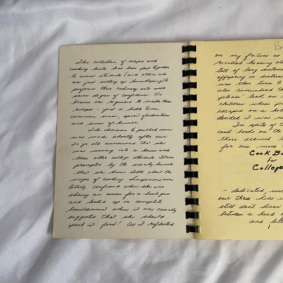 Cookbook- Something special cooking for College kids - Picture 2 of 3